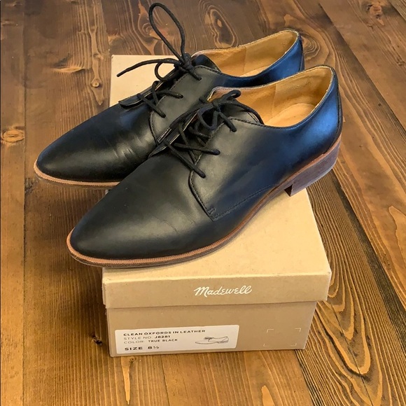 Madewell Shoes | Madewell Frances Oxford 8.5 | Color: Black | Size: 8.5 | Ramcintosh's Closet